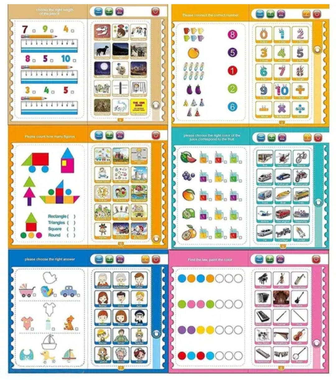 Electronic Intelligence Study Book For Kids
