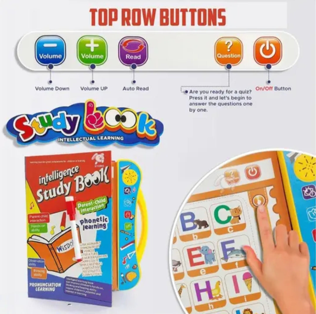 Electronic Intelligence Study Book For Kids